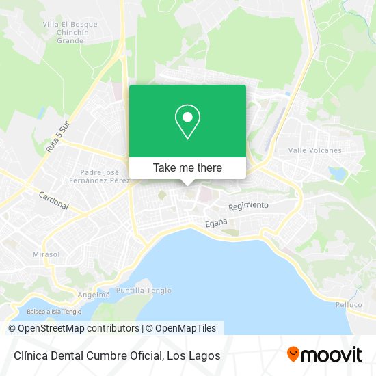 Clínica Dental Cumbre Oficial map