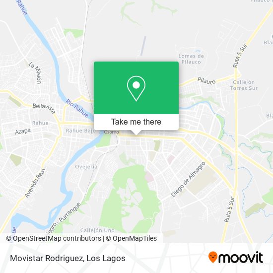 Mapa de Movistar Rodriguez