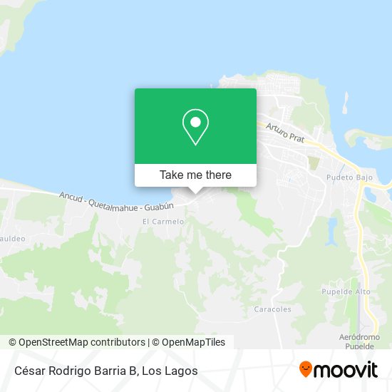 César Rodrigo Barria B map