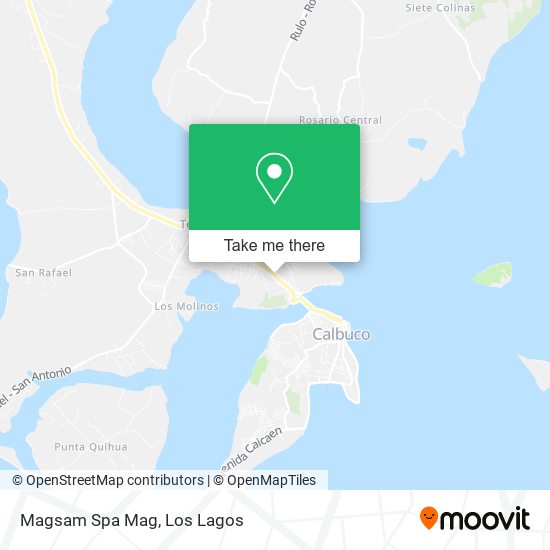 Mapa de Magsam Spa Mag