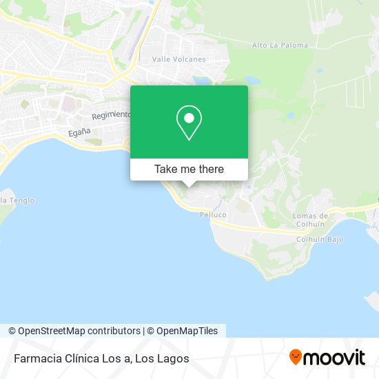 Mapa de Farmacia Clínica Los a
