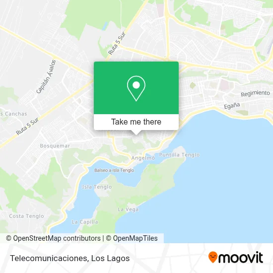 Telecomunicaciones map