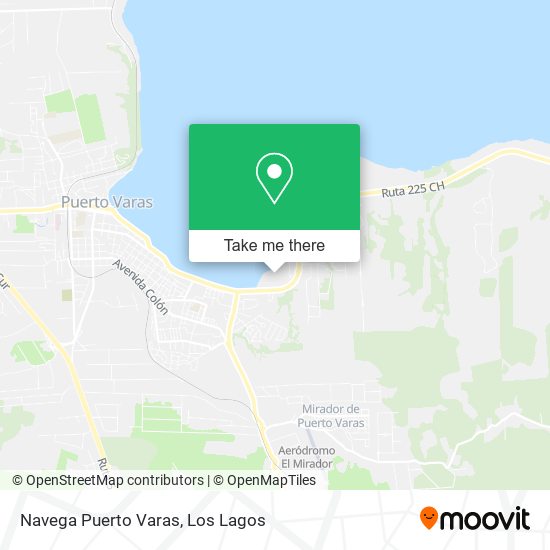 Navega Puerto Varas map