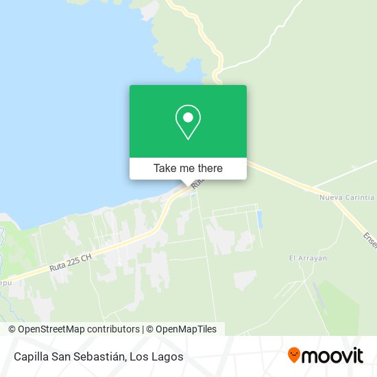 Capilla San Sebastián map