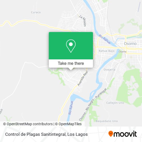 Control de Plagas Sanitintegral map