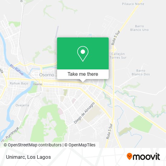 Mapa de Unimarc