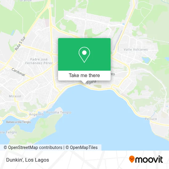 Dunkin' map