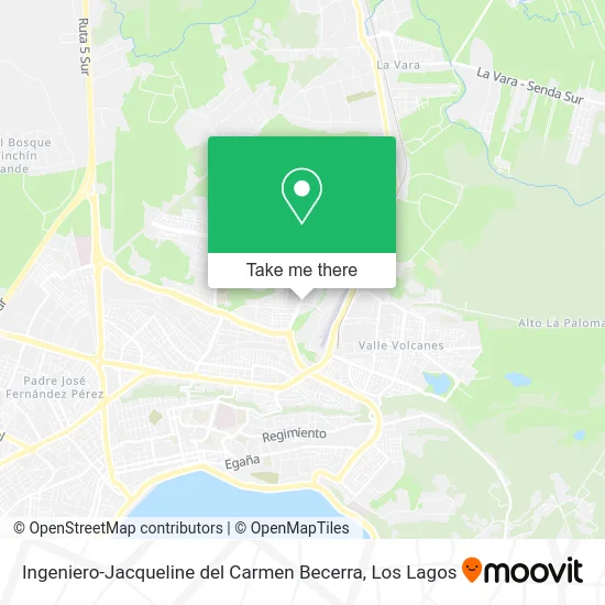 Ingeniero-Jacqueline del Carmen Becerra map