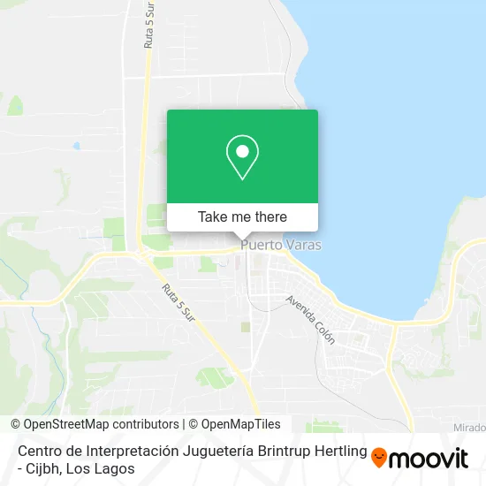 Mapa de Centro de Interpretación Juguetería Brintrup Hertling - Cijbh