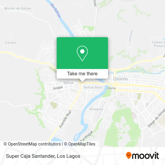 Super Caja Santander map