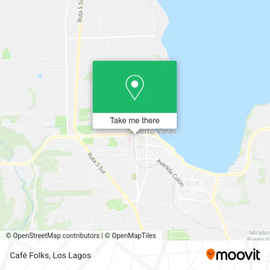 Café Folks map