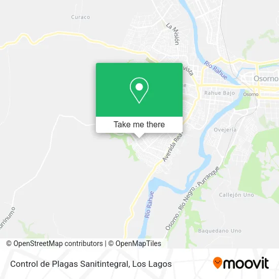 Control de Plagas Sanitintegral map