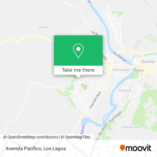 Avenida Pacífico map