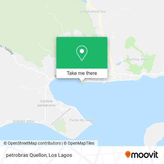 petrobras Quellon map