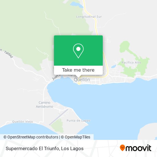 Supermercado El Triunfo map