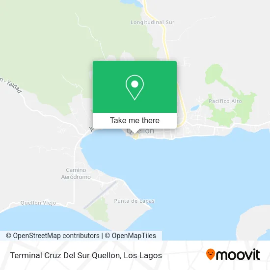 Mapa de Terminal Cruz Del Sur Quellon