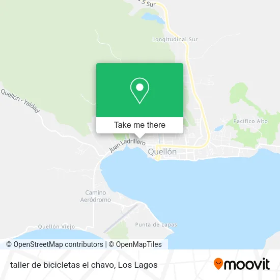 Mapa de taller de bicicletas el chavo