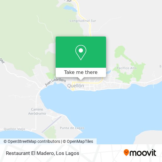 Mapa de Restaurant El Madero