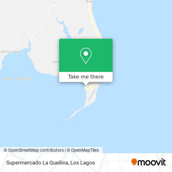 Mapa de Supermercado La Queilina