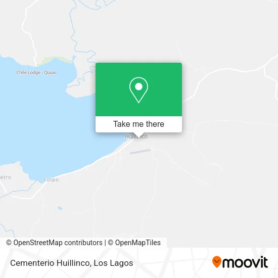 Cementerio Huillinco map