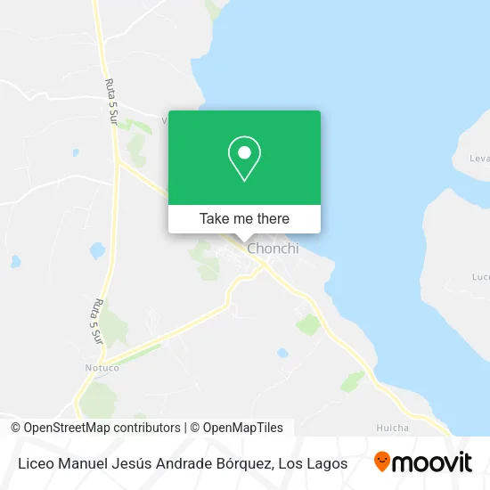 Liceo Manuel Jesús Andrade Bórquez map