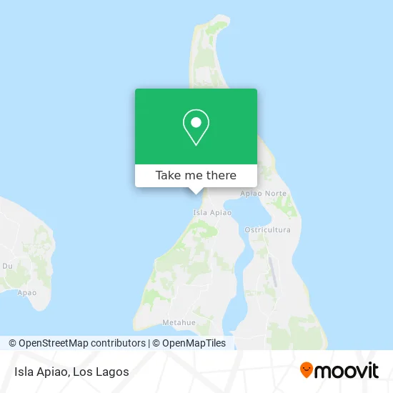 Isla Apiao map