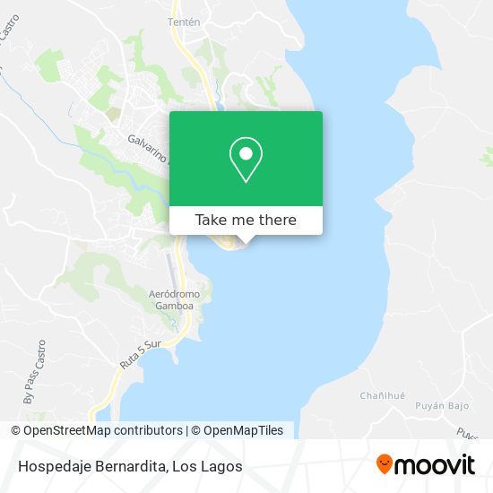 Hospedaje Bernardita map