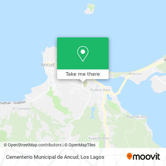 Cementerio Municipal de Ancud map