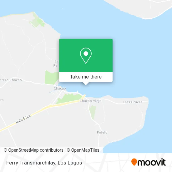 Ferry Transmarchilay map