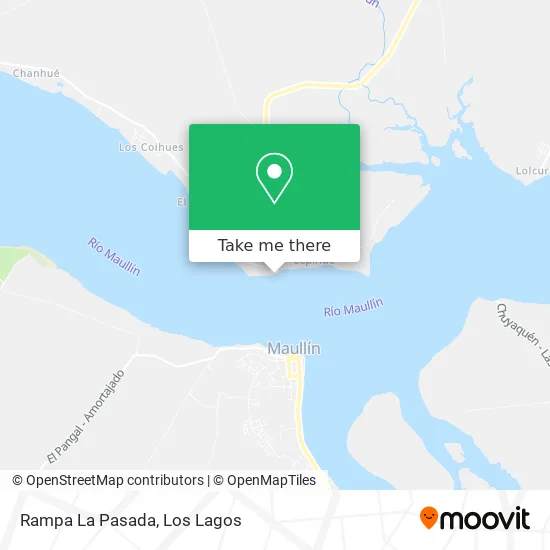 Rampa La Pasada map