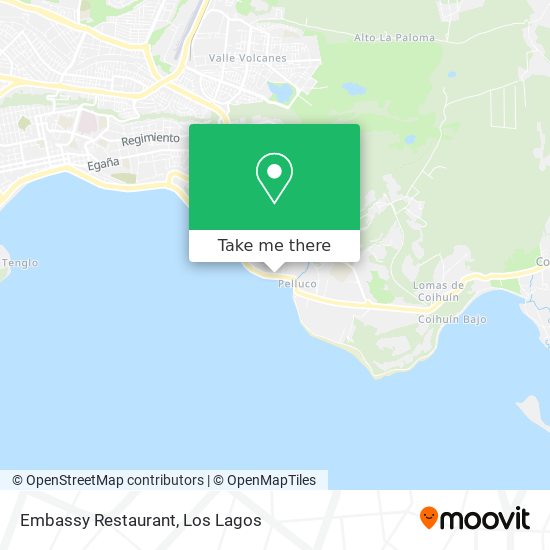 Embassy Restaurant map