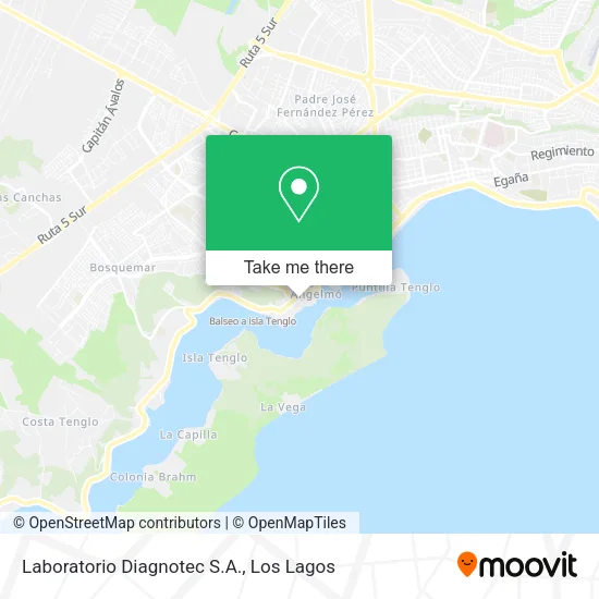 Laboratorio Diagnotec S.A. map