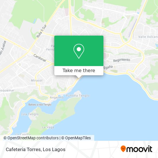 Cafeteria Torres map