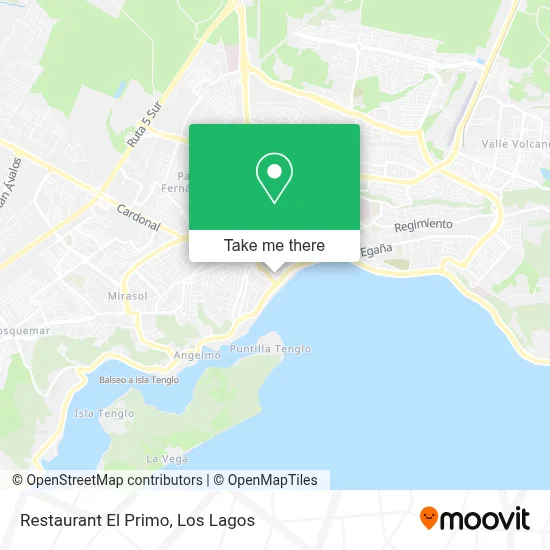 Restaurant El Primo map