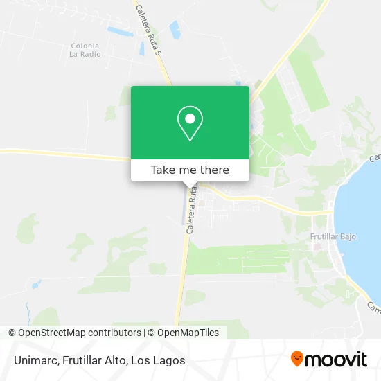 Unimarc, Frutillar Alto map