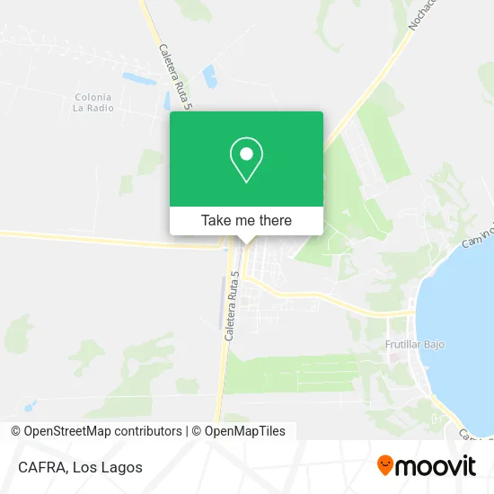 CAFRA map