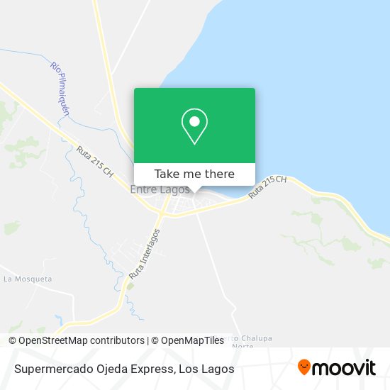 Mapa de Supermercado Ojeda Express