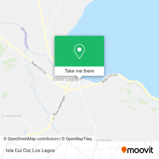 Isla Cui Cui map