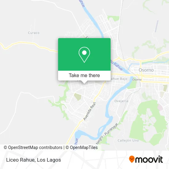 Mapa de Liceo Rahue