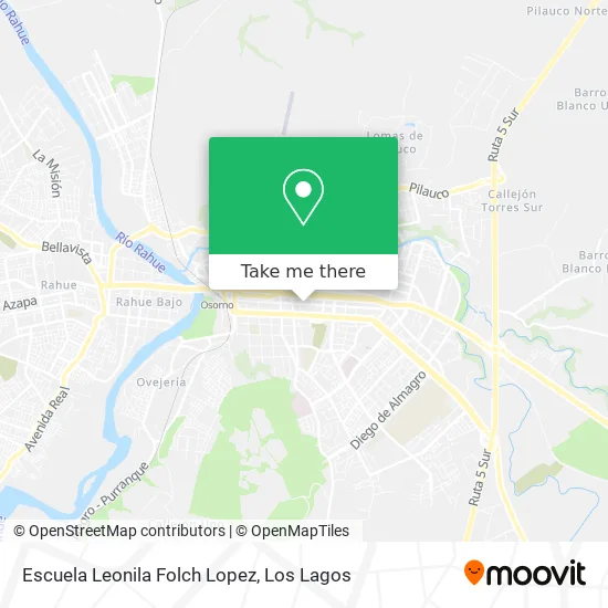 Mapa de Escuela Leonila Folch Lopez