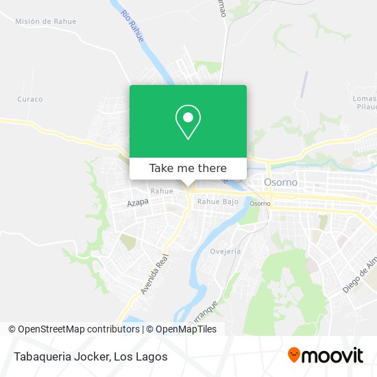 Mapa de Tabaqueria Jocker