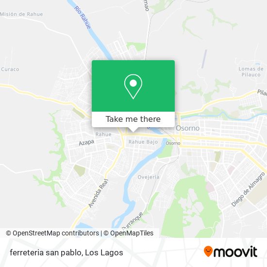 Mapa de ferreteria san pablo