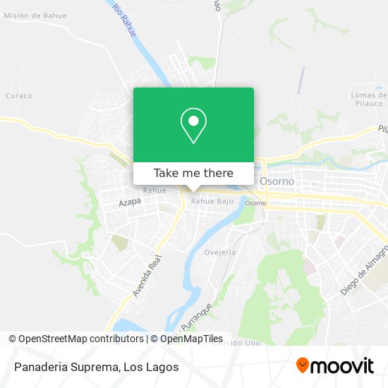 Mapa de Panaderia Suprema