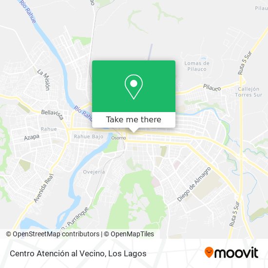 Centro Atención al Vecino map