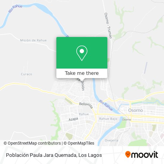 Población Paula Jara Quemada map