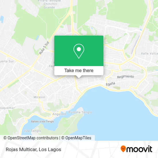 Mapa de Rojas Multicar