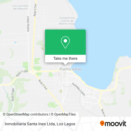 Inmobiliaria Santa Ines Ltda map