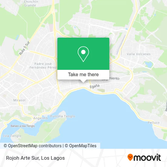 Rojoh Arte Sur map