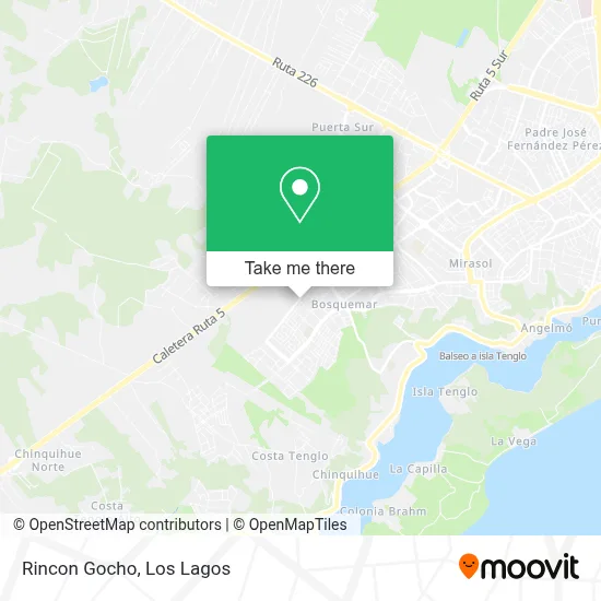Rincon Gocho map