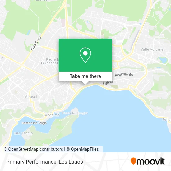 Primary Performance map